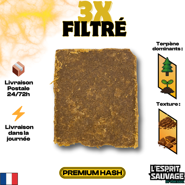 3X Filtré | Pollen | 51,39% CBD