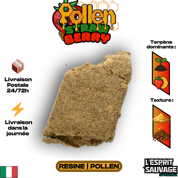 Pollen Strawberry | Pollen | 33,42% CBD