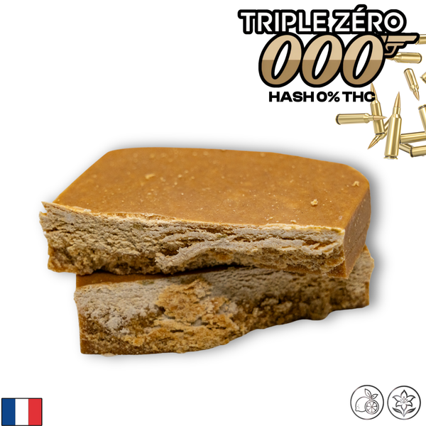 TRIPLE ZÉRO | Résine | 0% THC - 50% CBD