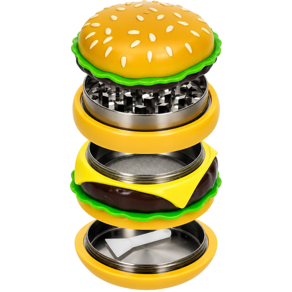 Grinder Ragga Hamburger 50 mm – Métal | 4 Parties